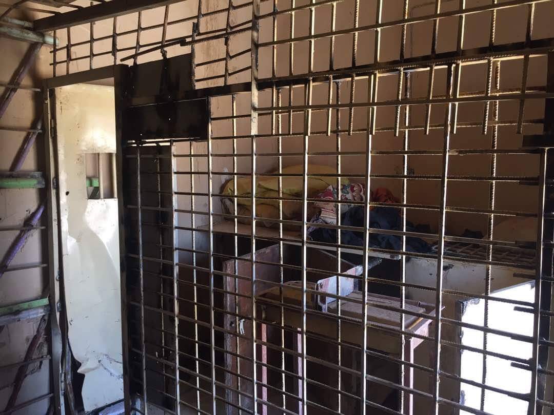 Islamic State (IS) prison in the village of al-Cairo near Qairwan, west of Mosul, May 21, 2017. (Photo: Hashd al-Shaabi)